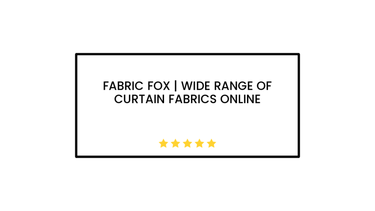 Fabric Fox | Wide Range of Curtain Fabrics Online