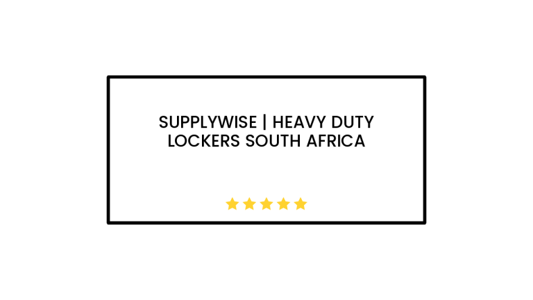Supplywise | Heavy Duty Lockers South Africa