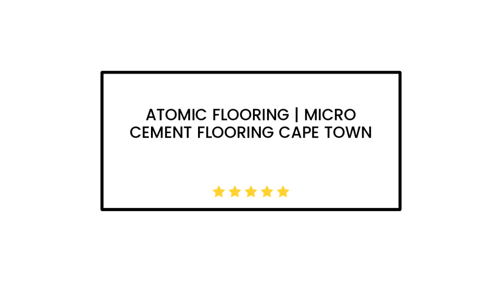 Atomic Flooring | Micro Cement Flooring Cape Town