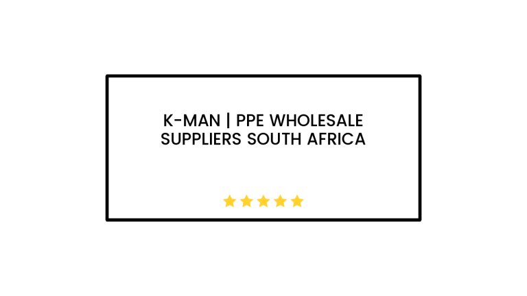 K-man | PPE Wholesale Suppliers South Africa