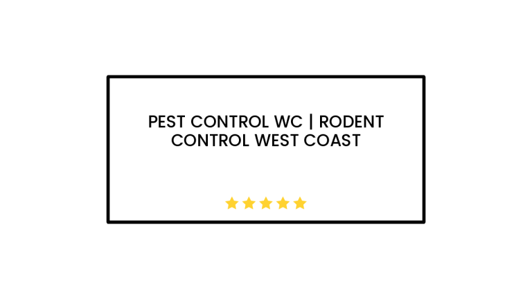 Pest Control WC | Rodent Control West Coast